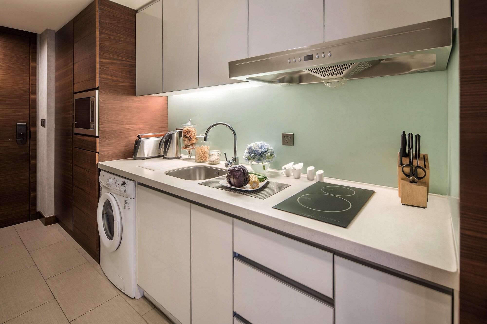 Ascott Raffles City Chengdu Apartamentos con servicio Exterior foto