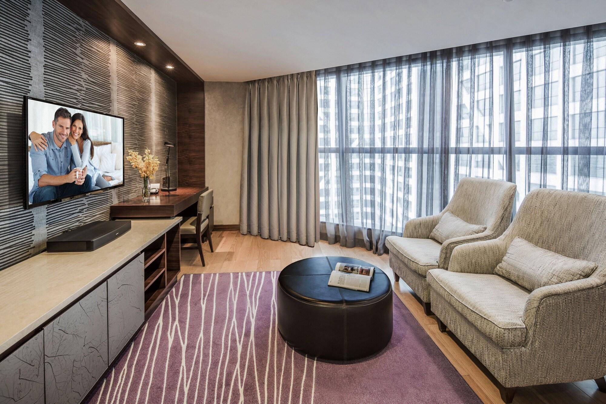 Ascott Raffles City Chengdu Apartamentos con servicio Exterior foto