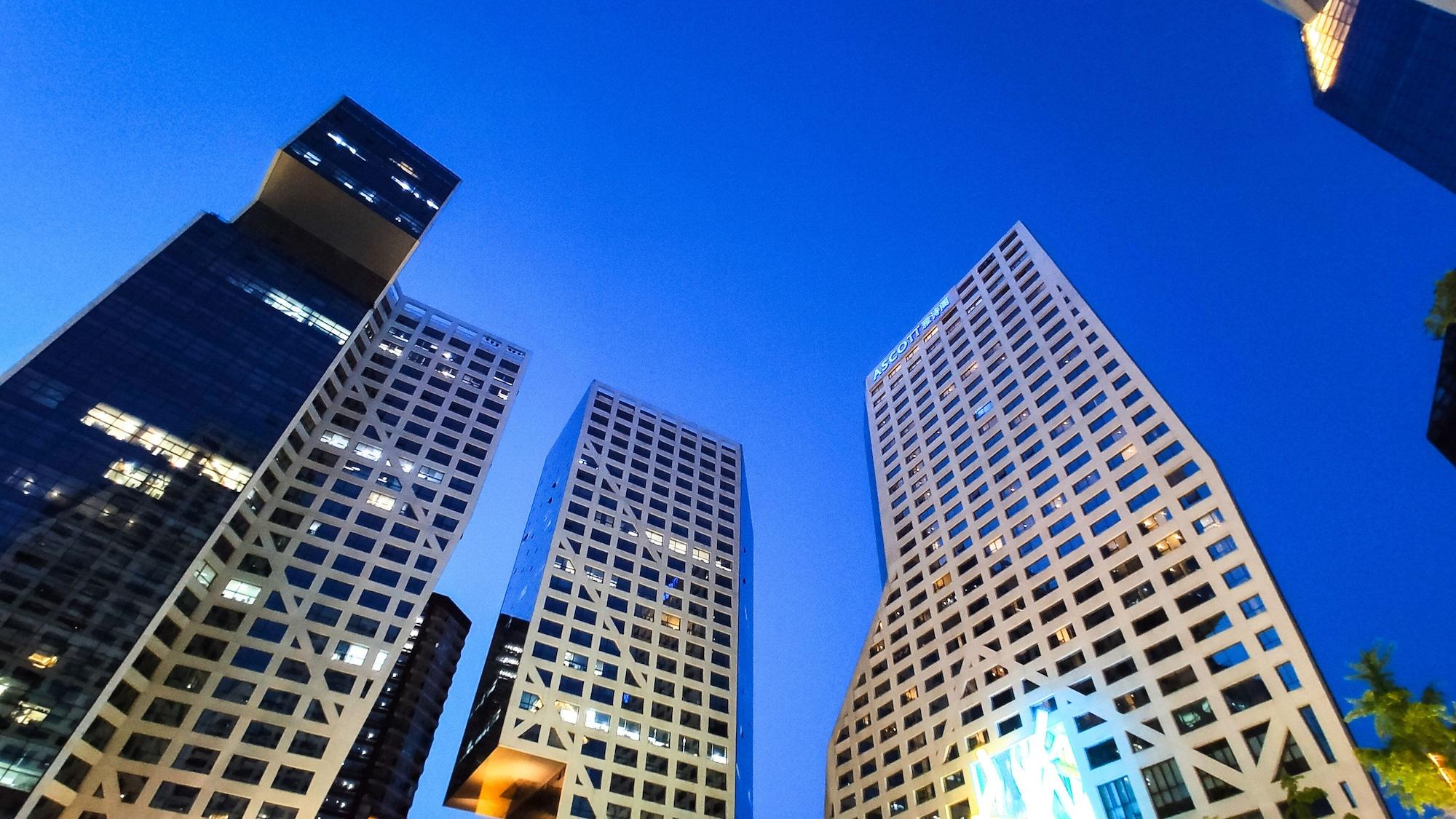 Ascott Raffles City Chengdu Apartamentos con servicio Exterior foto