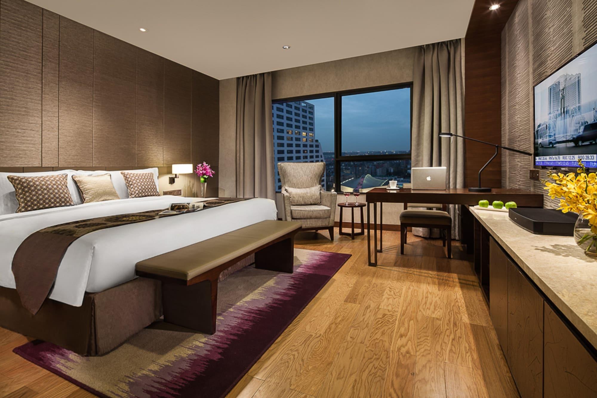 Ascott Raffles City Chengdu Apartamentos con servicio Exterior foto