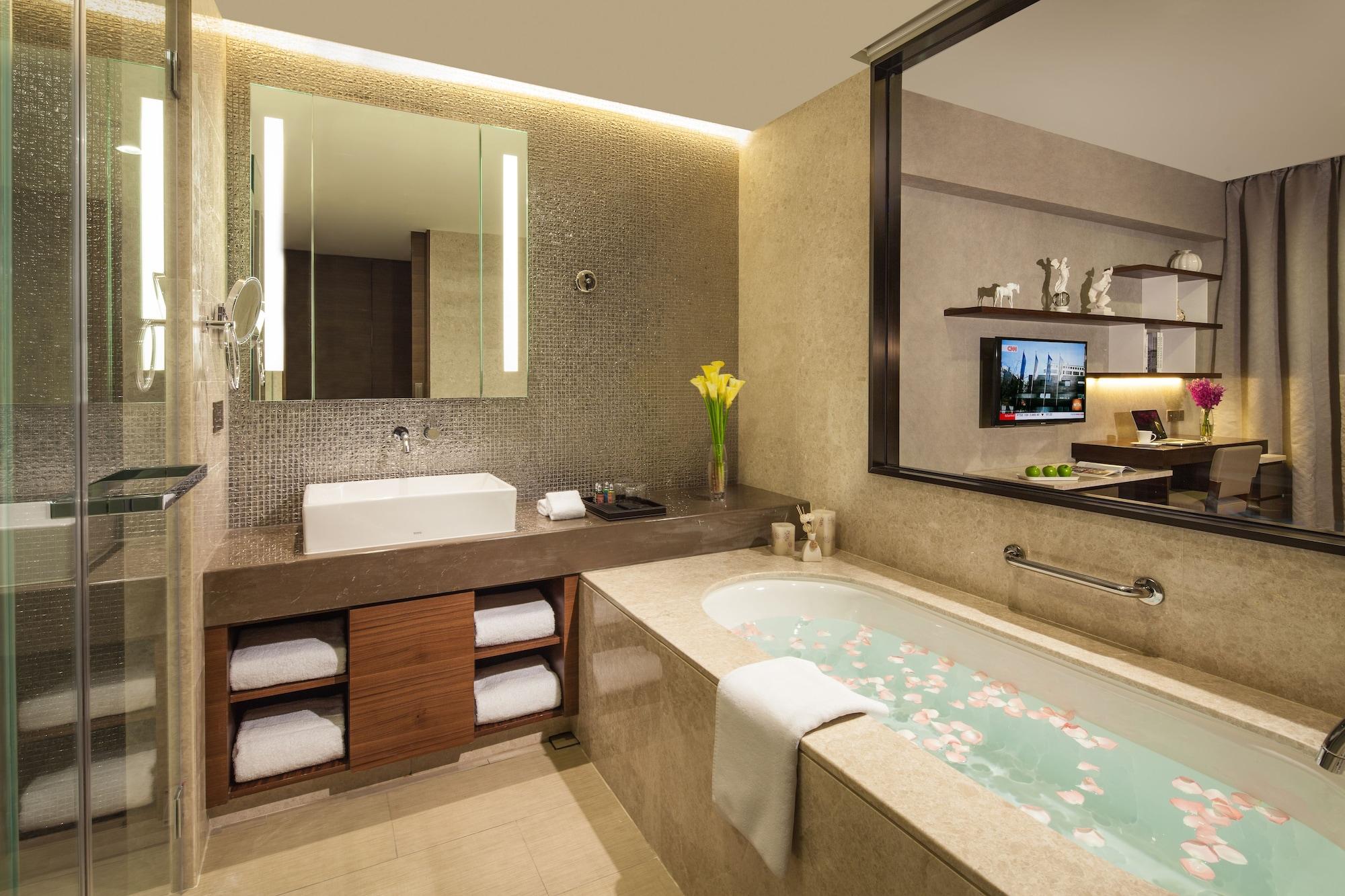 Ascott Raffles City Chengdu Apartamentos con servicio Exterior foto