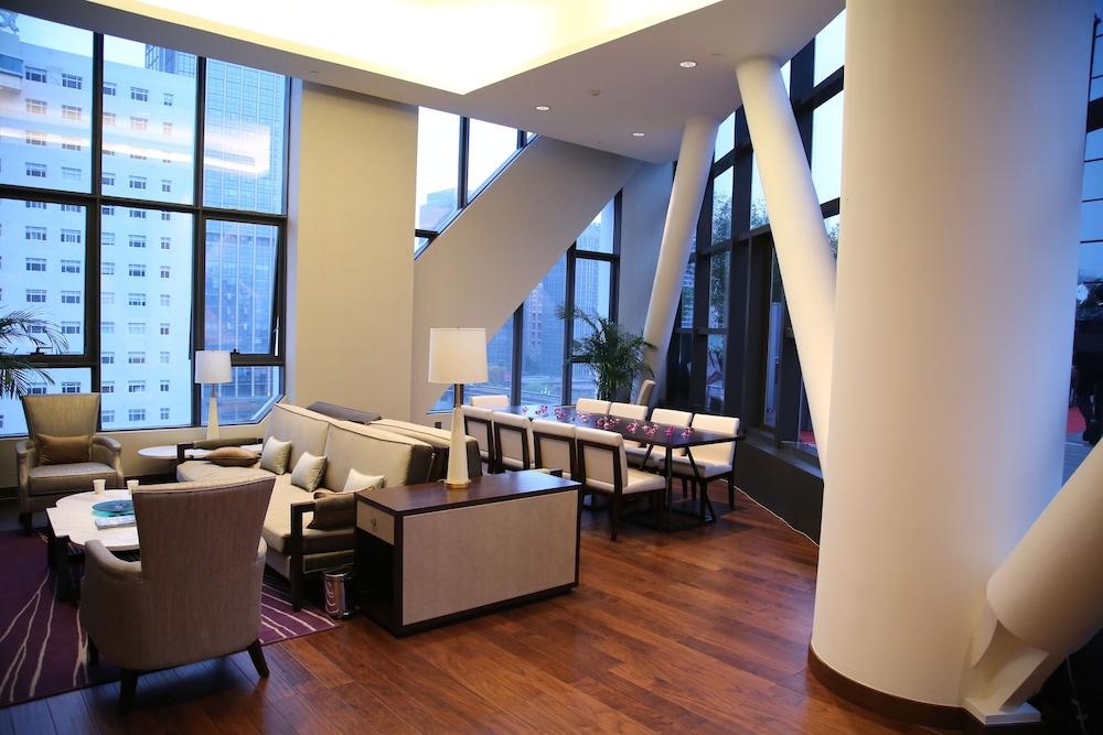 Ascott Raffles City Chengdu Apartamentos con servicio Exterior foto
