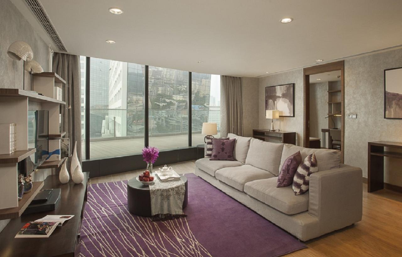 Ascott Raffles City Chengdu Apartamentos con servicio Exterior foto