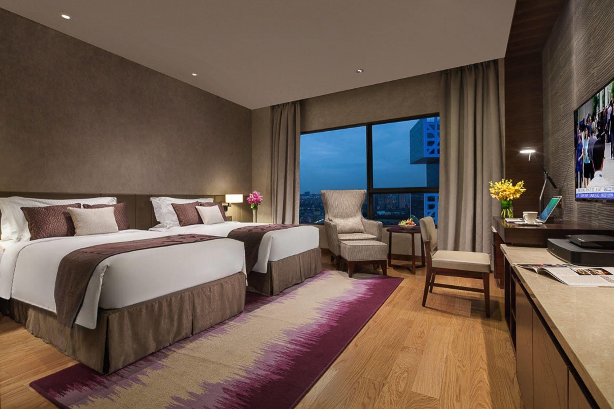 Ascott Raffles City Chengdu Apartamentos con servicio Exterior foto
